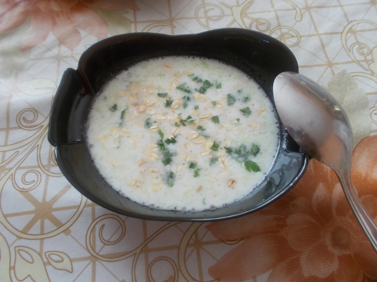 Вкусна и здравословна супа с овесени ядки която ще ви