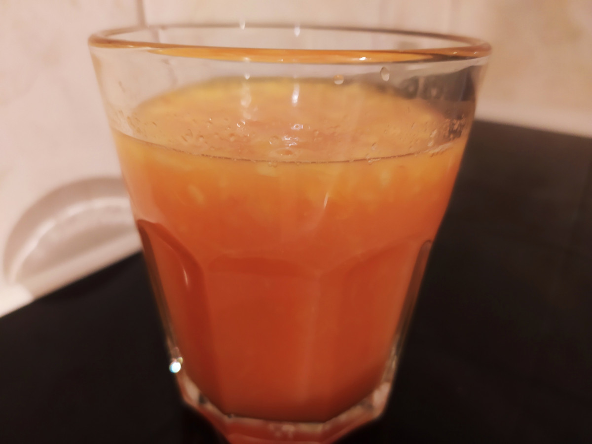 Казваме наздраве с този вкусен витаминозен шотНеобходими Продукти● портокали -