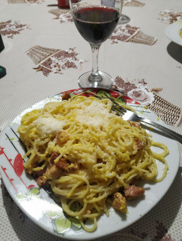 Вече са и вашите вкусни спагети КарбонараНеобходими Продукти● спагети