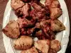 Мариновани крилца и картофи на еър фрайър