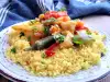 Арабски кускус със зеленчуци
