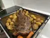 Крехка печена агнешка плешка