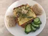 Зеленчуков миш-маш с тиквички и кайма на фурна