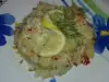 Ориз с моркови и брюкселско зеле на пара