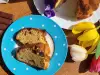 Ванилов кекс с парченца шоколад